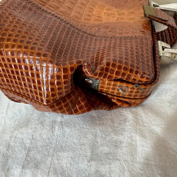 Vintage Leather Project Bag - Picture 4 of 8